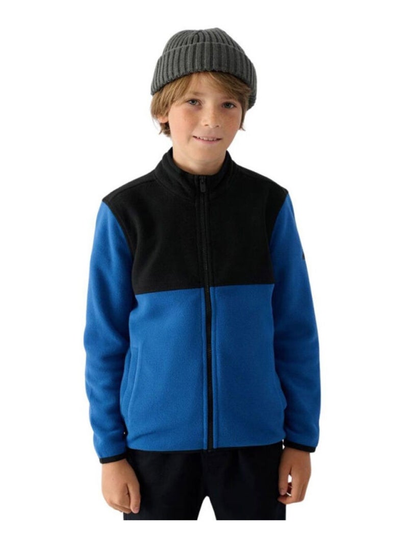 4F - Veste polaire 4FJWAW24TFLEM212 Bleu - Kiabi