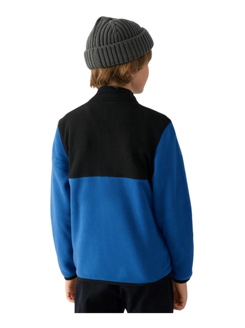 4F - Veste polaire 4FJWAW24TFLEM212 Bleu - Kiabi