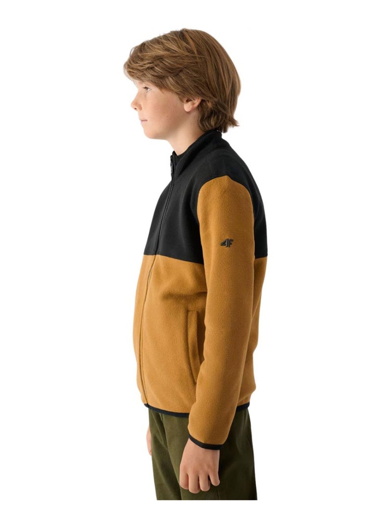 4F - Veste polaire 4FJWAW24TFLEM212 Marron - Kiabi