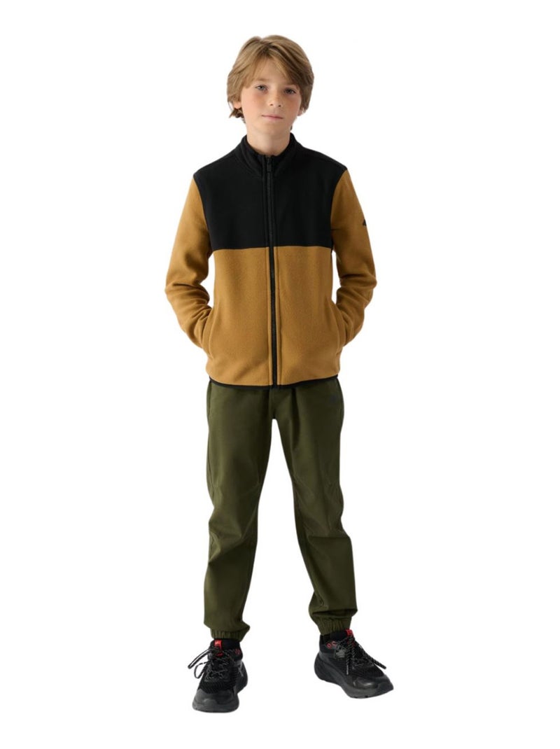 4F - Veste polaire 4FJWAW24TFLEM212 Marron - Kiabi