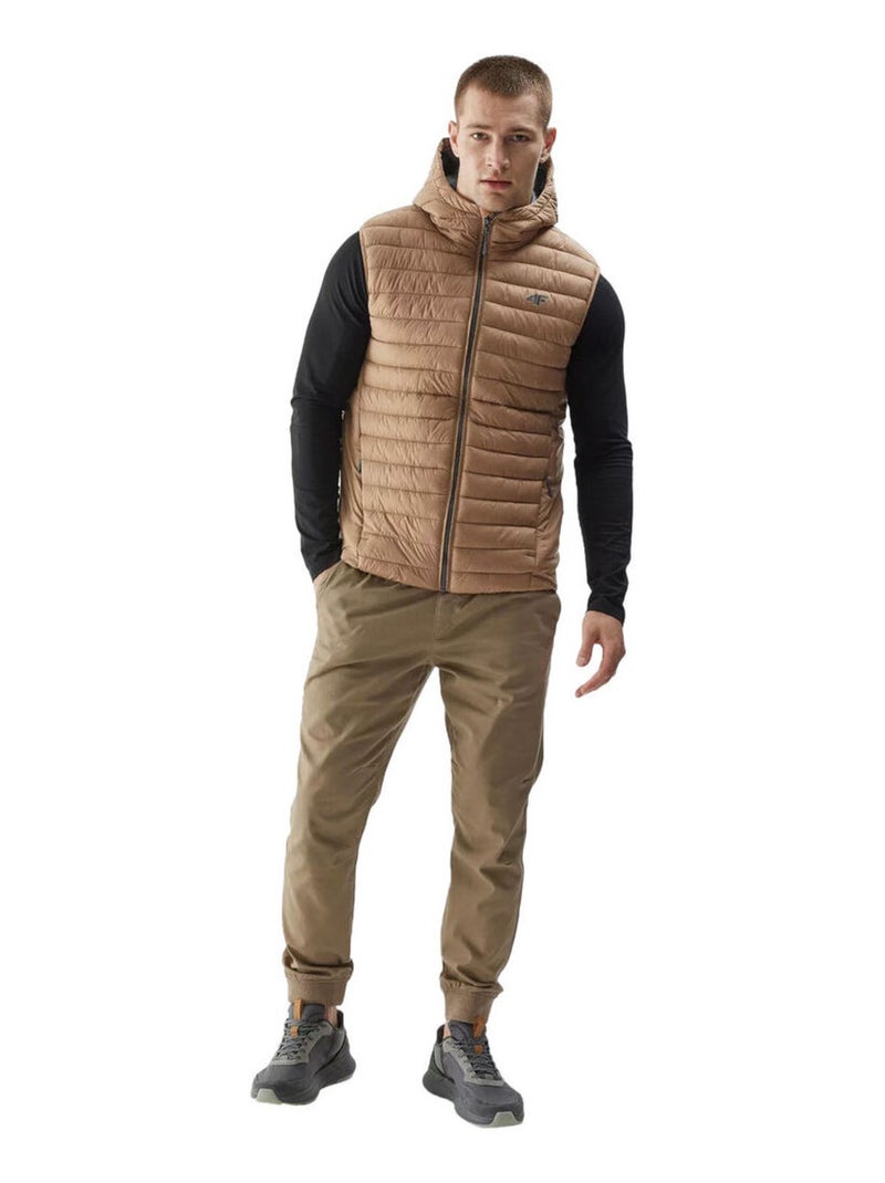 4F - Veste sans manches 4FAW23TVESM063 Marron - Kiabi