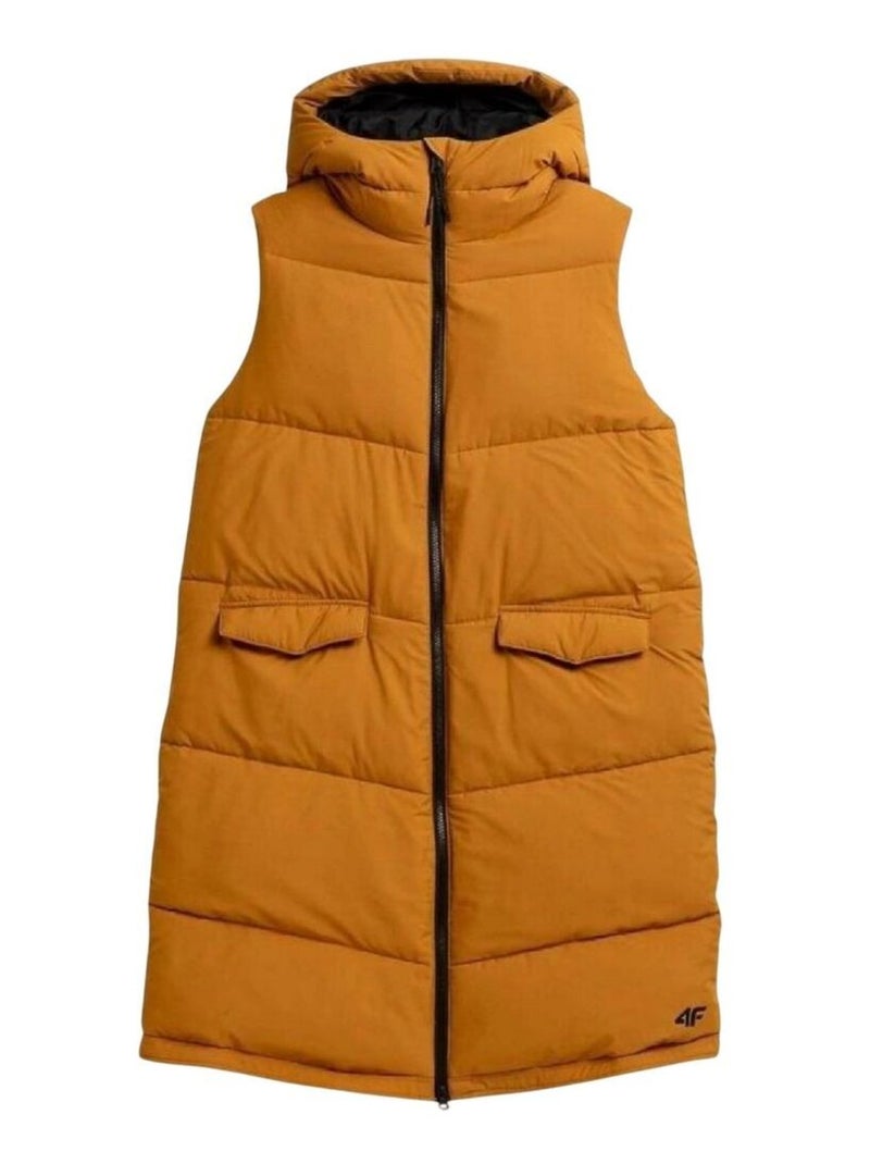 4F - Veste sans manches H4Z21 Marron - Kiabi