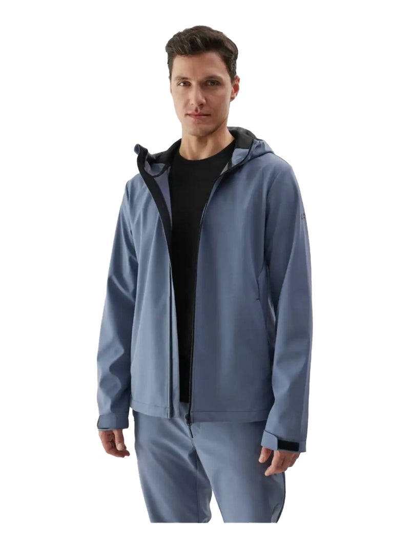 4F - Veste softshell 4FWAW24TSOFM283 Bleu - Kiabi