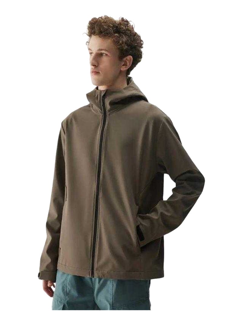 4F - Veste softshell 4FWSS25TSOFM324 Marron - Kiabi
