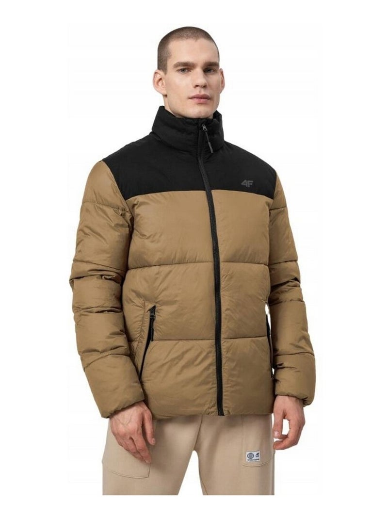 4F - Veste style Matelassé H4Z22 Marron - Kiabi