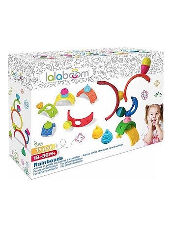 5 Arches Arc en Ciel et Perles 13 pieces