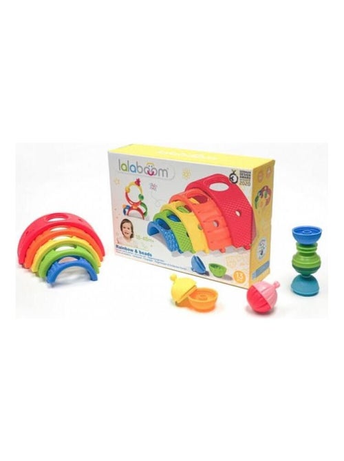 5 Arches Arc en Ciel et Perles 13 pieces - Kiabi