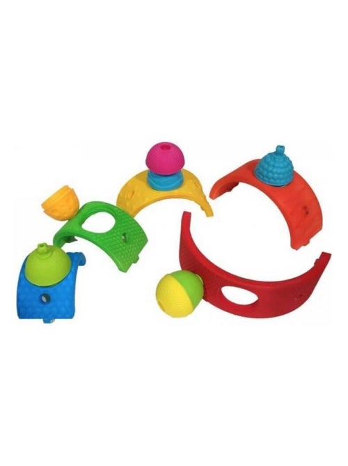5 Arches Arc en Ciel et Perles 13 pieces - Kiabi