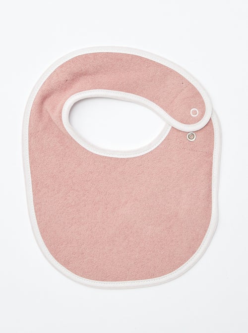 5 bavoirs à l'imprimés fantaisies à fermeture pressionnées - Kiabi