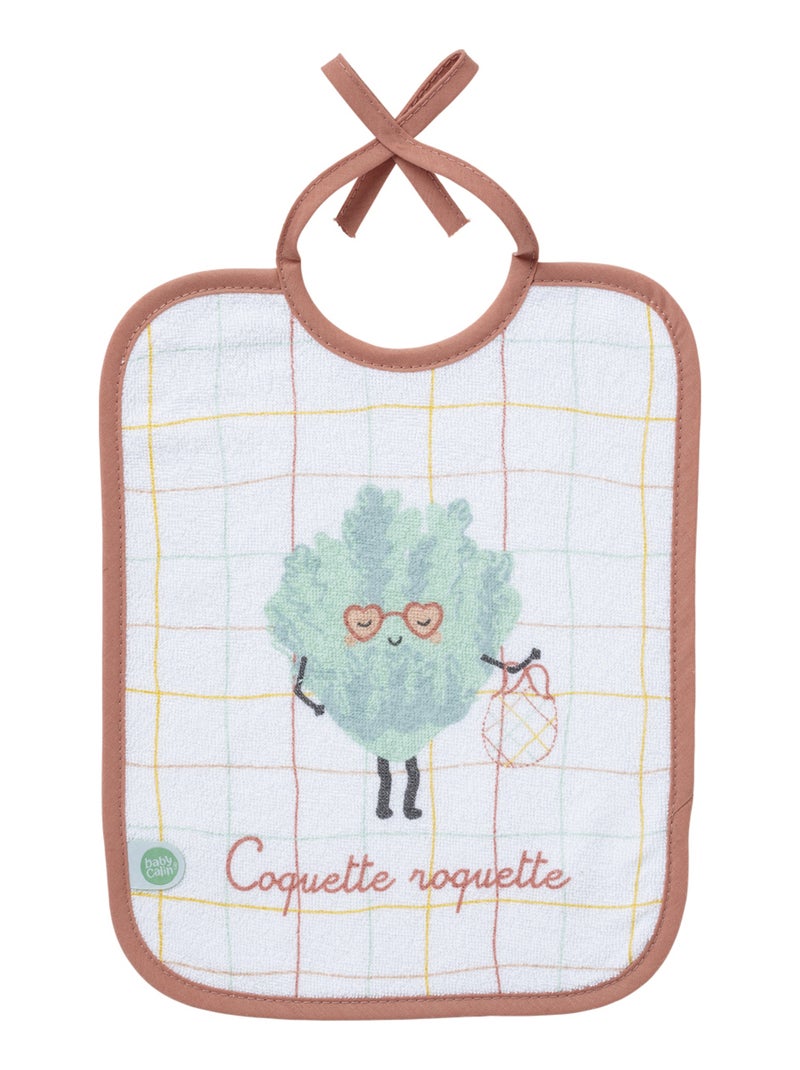 5 bavoirs naissance - Smoothie - Babycalin Rouge tomate - Kiabi