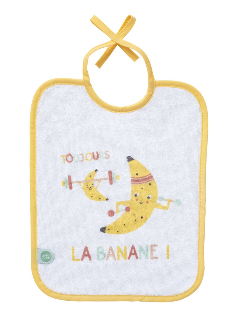 5 bavoirs naissance - Smoothie - Babycalin Rouge tomate - Kiabi