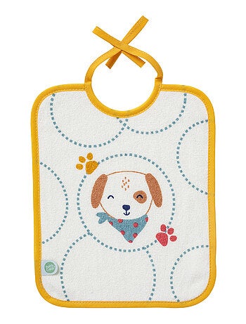 5 bavoirs naissance - Toutou - Babycalin