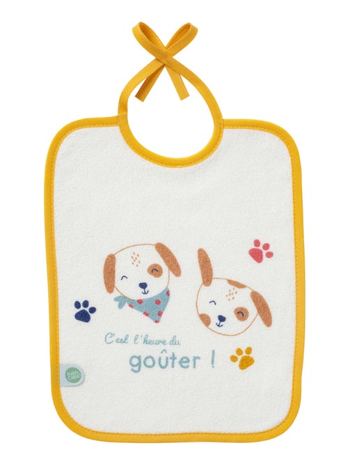 5 bavoirs naissance - Toutou - Babycalin - Kiabi