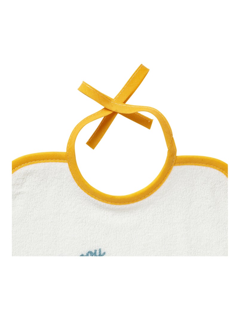 5 bavoirs naissance - Toutou - Babycalin Marron noisette - Kiabi