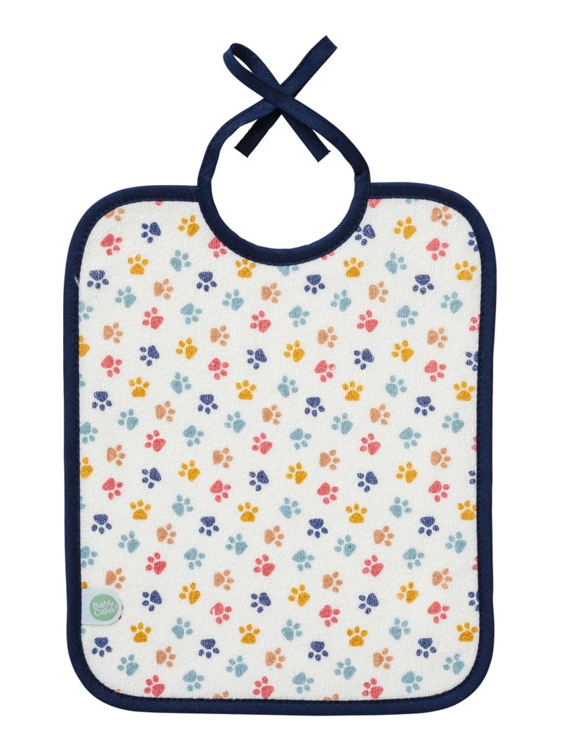 5 bavoirs naissance - Toutou - Babycalin Marron noisette - Kiabi