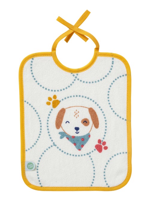 5 bavoirs naissance - Toutou - Babycalin - Kiabi