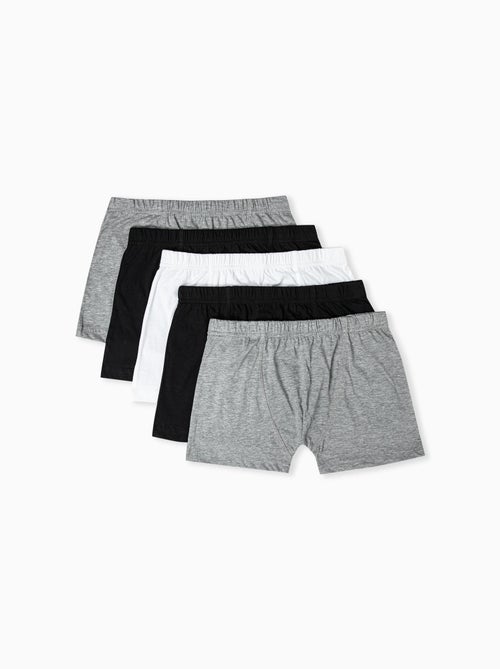5 boxers basiques MO Fashion - Kiabi