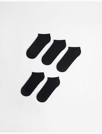 5 Chaussettes courtes en coton, MO Fashion