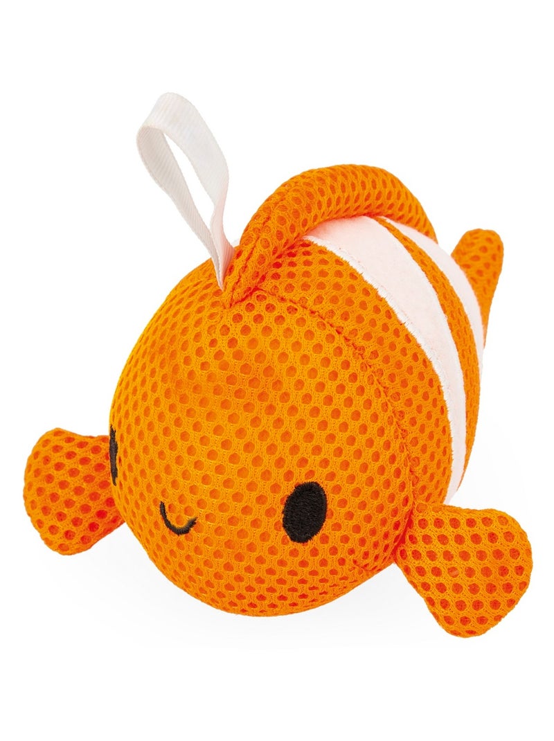 5 éponges de bain Barboteurs marins Bleu - Kiabi