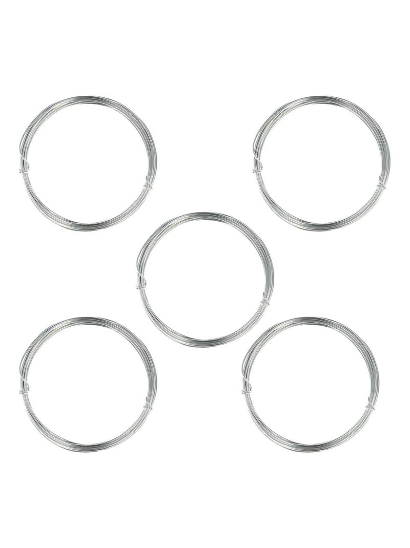 5 fils en aluminium à tricotin - 1,5 mm x 5 m - Artemio N/A - Kiabi