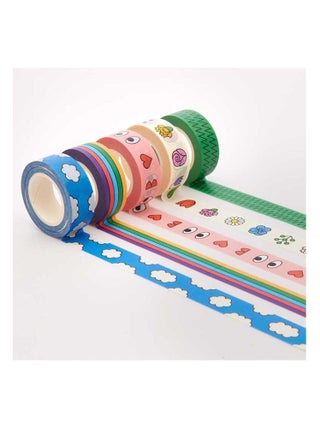 5 Masking tapes - Eye Candy - Cartoon - Rico Design