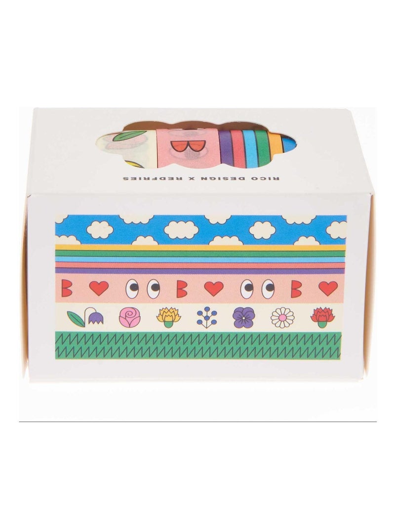 5 Masking tapes - Eye Candy - Cartoon - Rico Design Multicolore - Kiabi