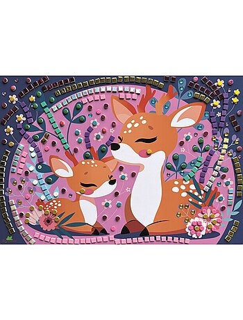 5 Maxi mosaïques Animaux mignons
