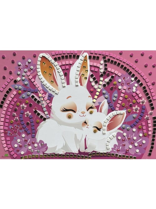 5 maxi mosaïques animaux mignons - Kiabi