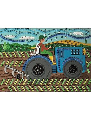 5 Maxi mosaïques La vie à la ferme
