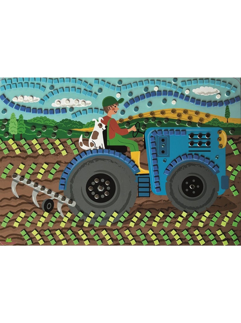 5 Maxi mosaïques La vie à la ferme N/A - Kiabi