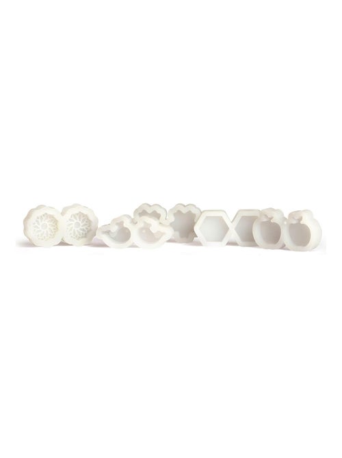 5 mini moules pour bijoux Nature - Graine Créative - Kiabi