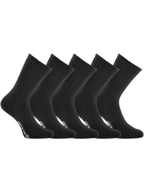 5 paires de chaussettes de ville homme uni angelo pierre cardin - Kiabi 5 paires de chaussettes de ville homme uni angelo pierre cardin - Kiabi