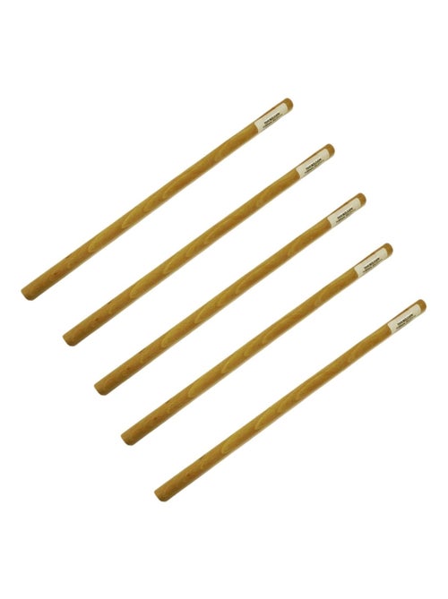 5 tourillons lisses en bois pour tissage mural 30 - Graine Créative - Kiabi