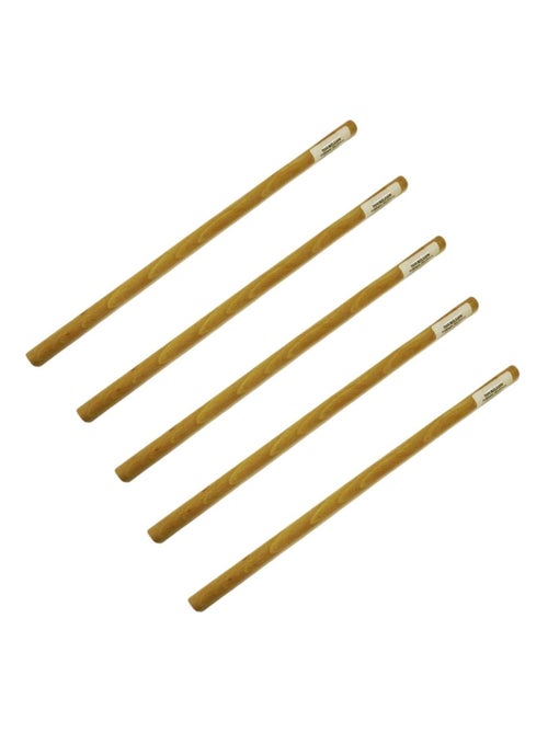 5 tourillons lisses en bois pour tissage mural 30 - Graine Créative - Kiabi