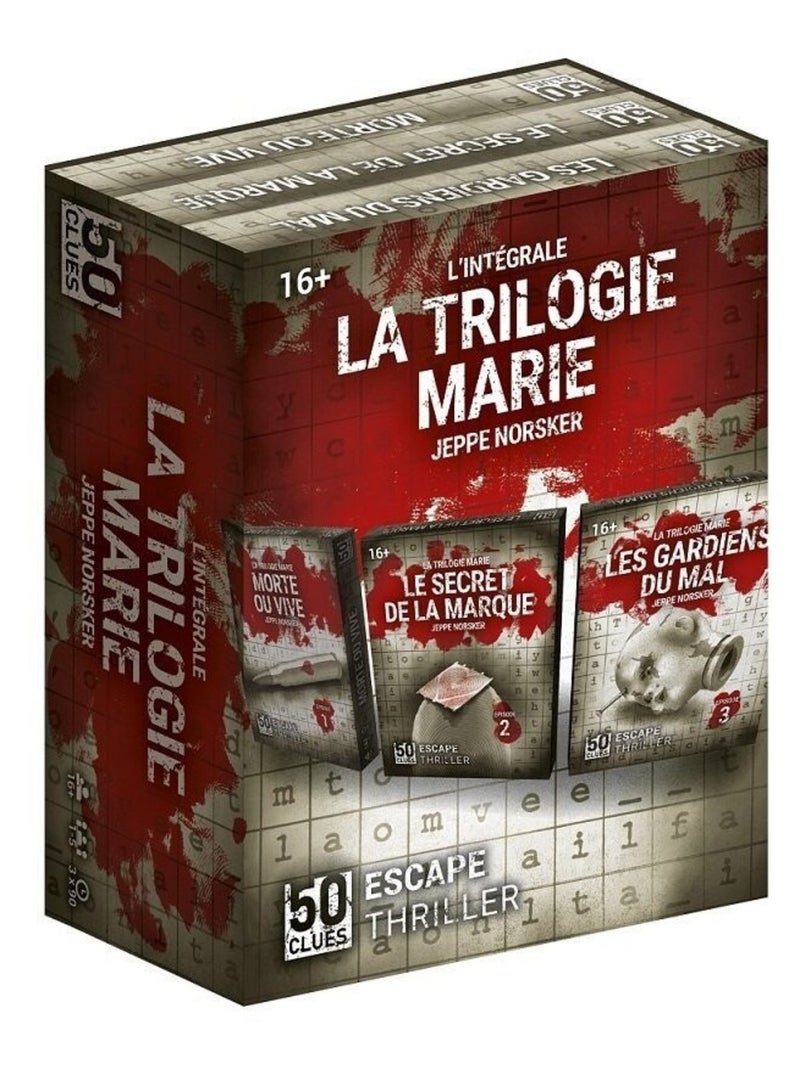 50 Clues - Saison 2 - La Trilogie Marie - Black Rock Games Multicolore - Kiabi