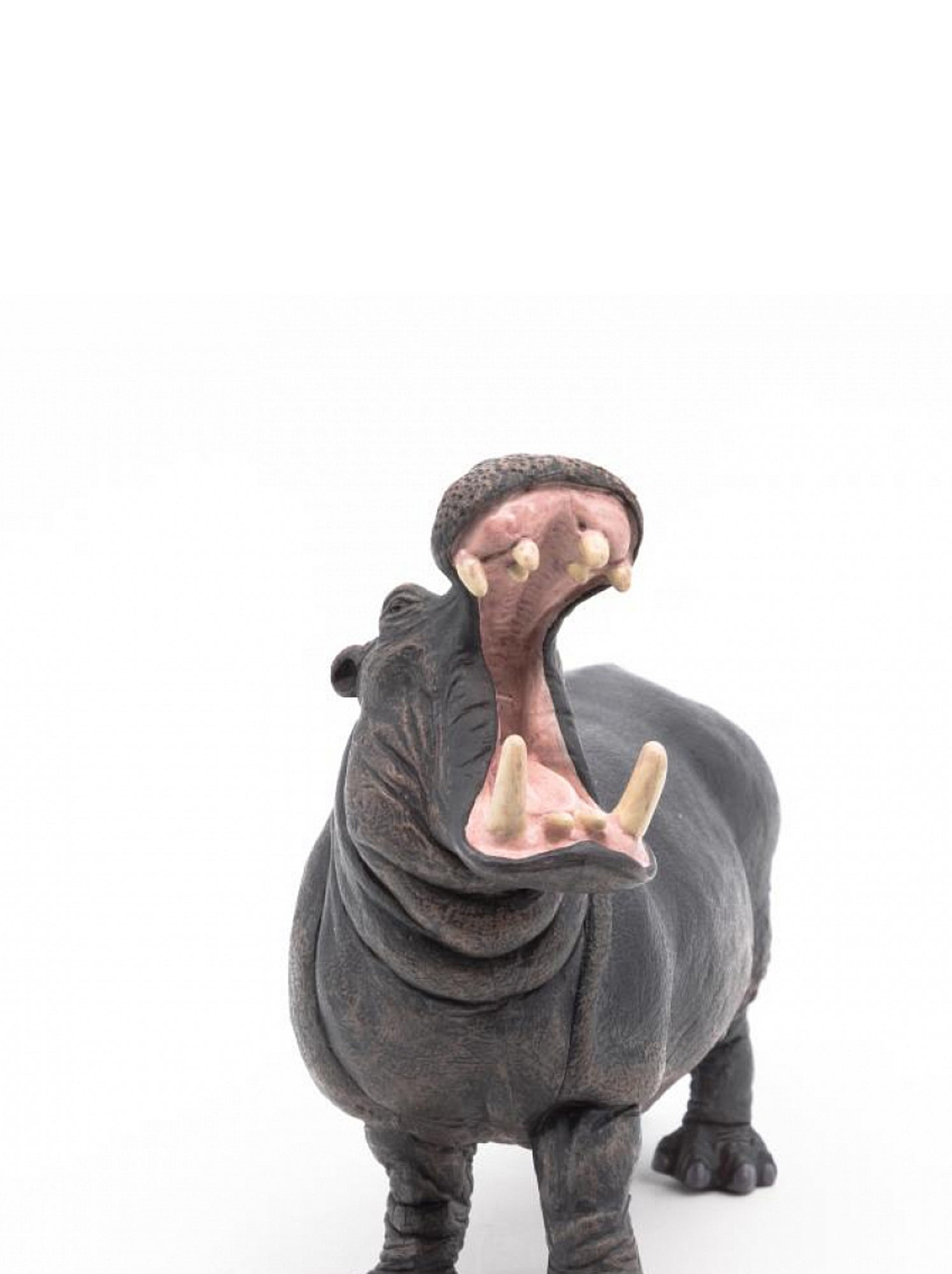 HDCRYSTALGIFTS Figurines Hippopotame En Cristal De 7,1 Cm - Objets De Collection - Cadeau Pour Femme - Statue D'hippopotame En Verre - Presse- Papier - Décoration De Table Et De Maison
