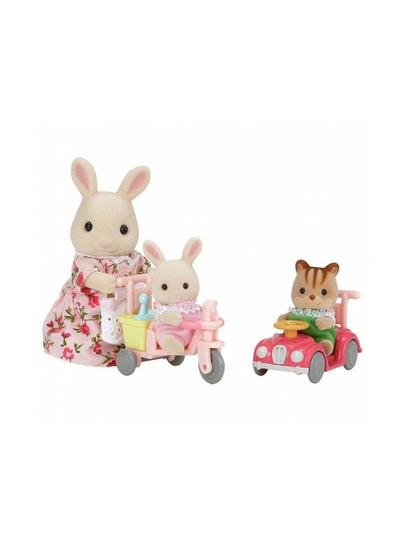 5040 'sylvanian Families' Trycicle Et Mini Voiture Bebe N/A - Kiabi