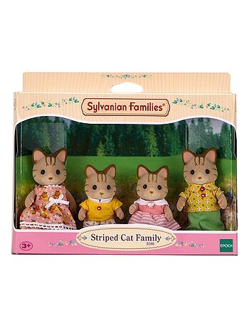 La famille chat magicien - sylvanian families - 5530 Sylvanian Families