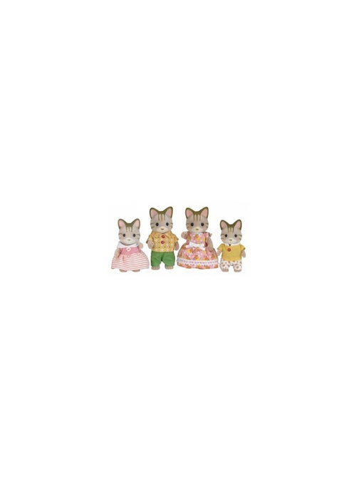 5180 'sylvanian Families' Famille Chat Tigre - Kiabi
