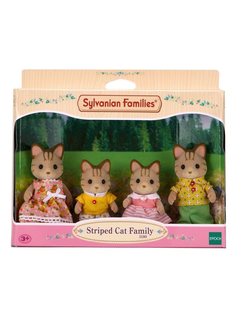 5180 'sylvanian Families' Famille Chat Tigre N/A - Kiabi