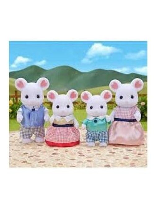 5308 'sylvanian Families' Famille Souris Marshmallow - Kiabi