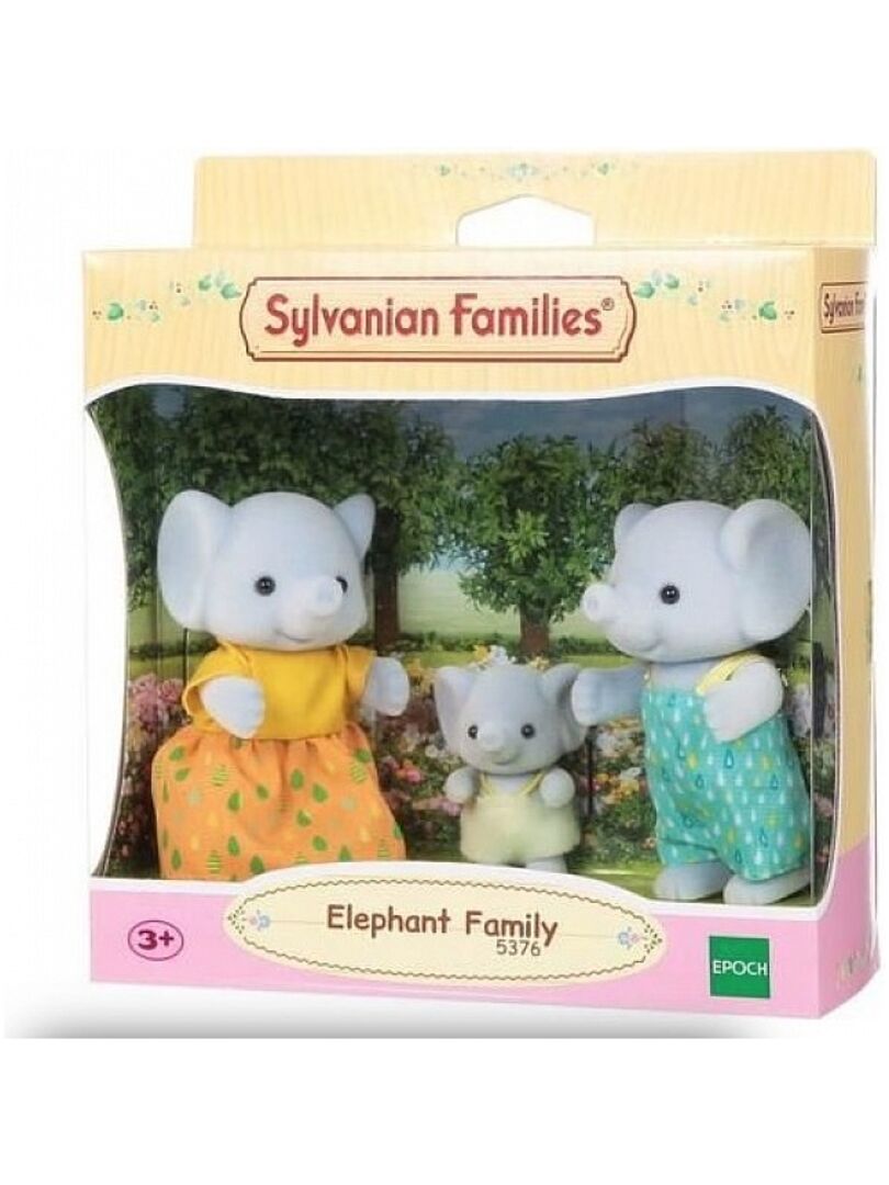 5376 'sylvanian Families' La Famille Elephant N/A - Kiabi