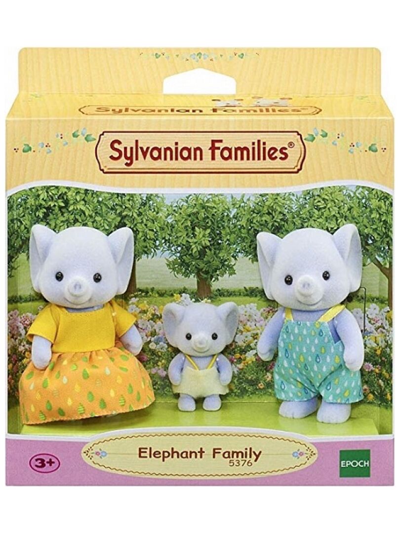 5376 'sylvanian Families' La Famille Elephant N/A - Kiabi