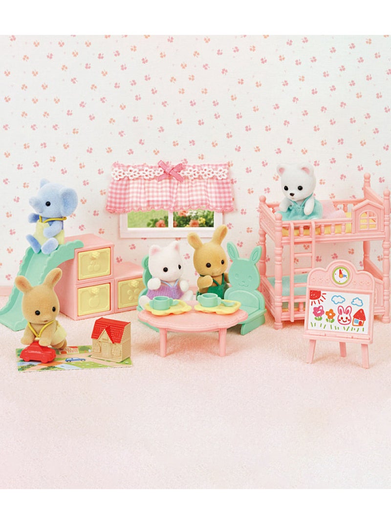 Sylvanian Families – Salle De Séjour – Maison De Poupée Avec Mobilier – Dès 3 Ans – Jeu D'imagination Créatif