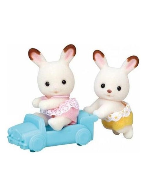 5420 'sylvanian Families' Jumeaux Lapins Chocolat - Kiabi