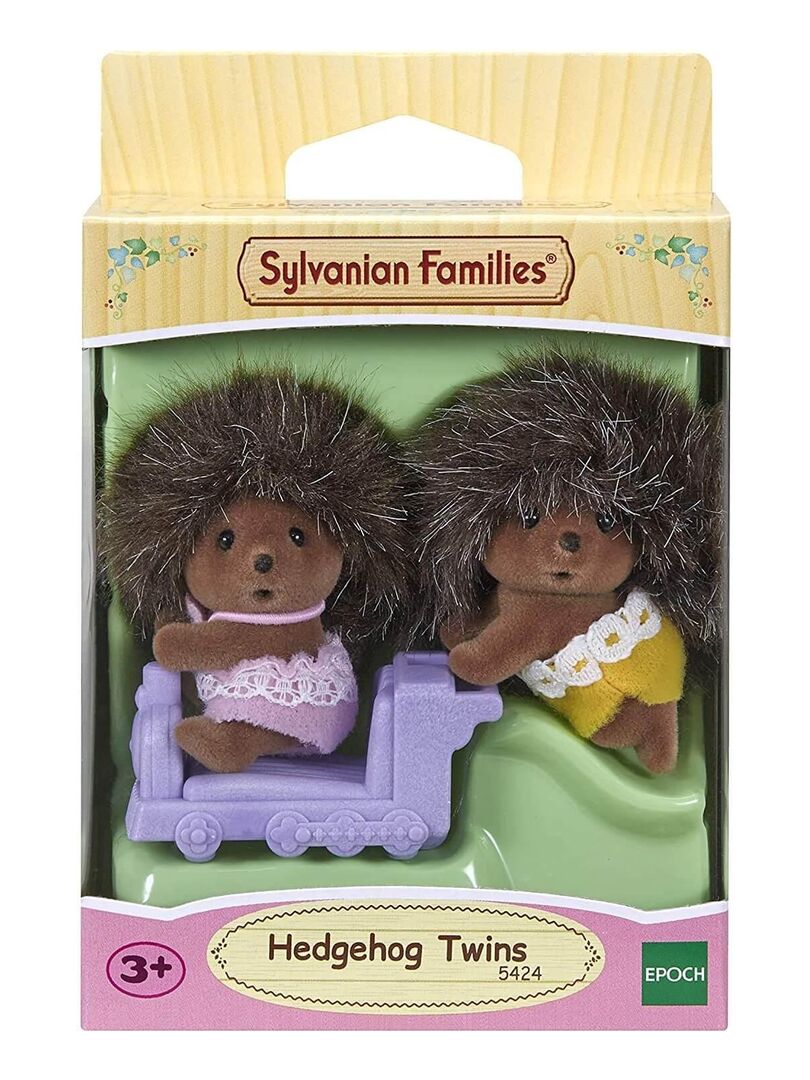 Sylvanian Families - 5424 - Coffre de Figurine Les jumeaux hérisson