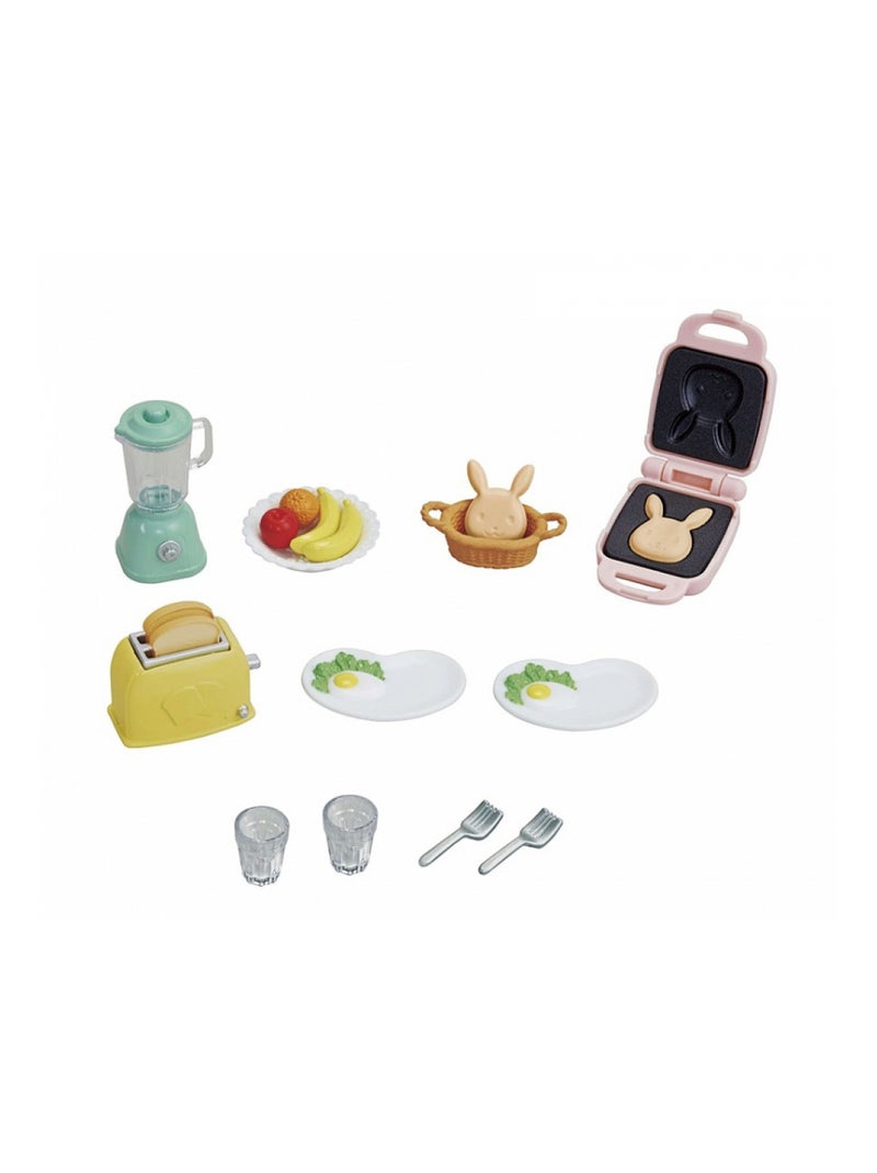 5444 'sylvanian families' le set petit-dejeuner Beige - Kiabi