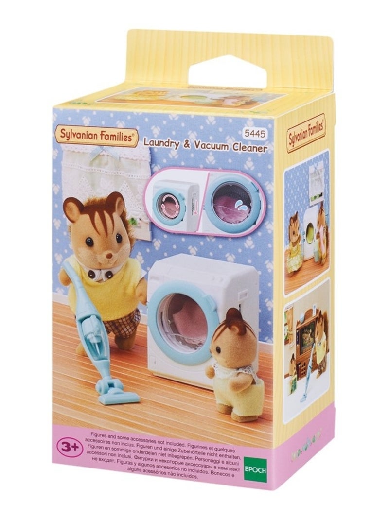 5445 'Sylvanian Families' La machine a laver et aspirateur Vert - Kiabi
