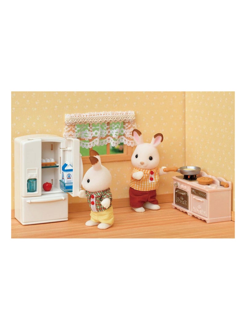 5449 Sylvanian Le set d'ameublement cosy cottage et maman Beige - Kiabi