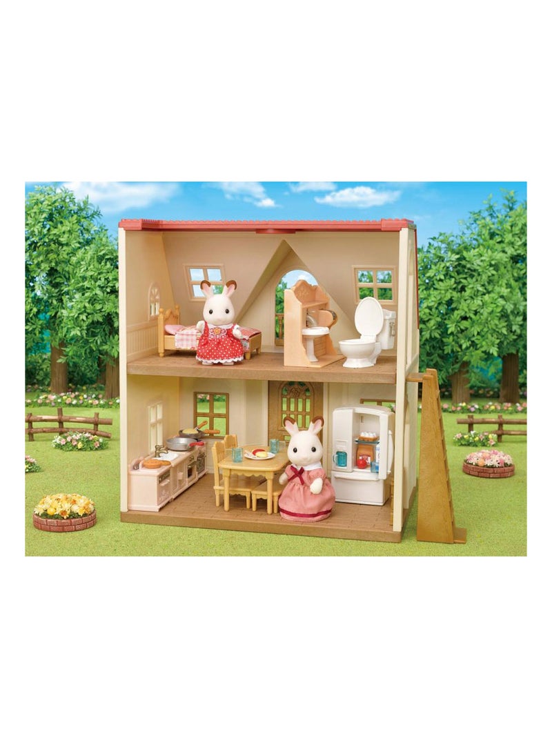 5449 Sylvanian Le set d'ameublement cosy cottage et maman Beige - Kiabi